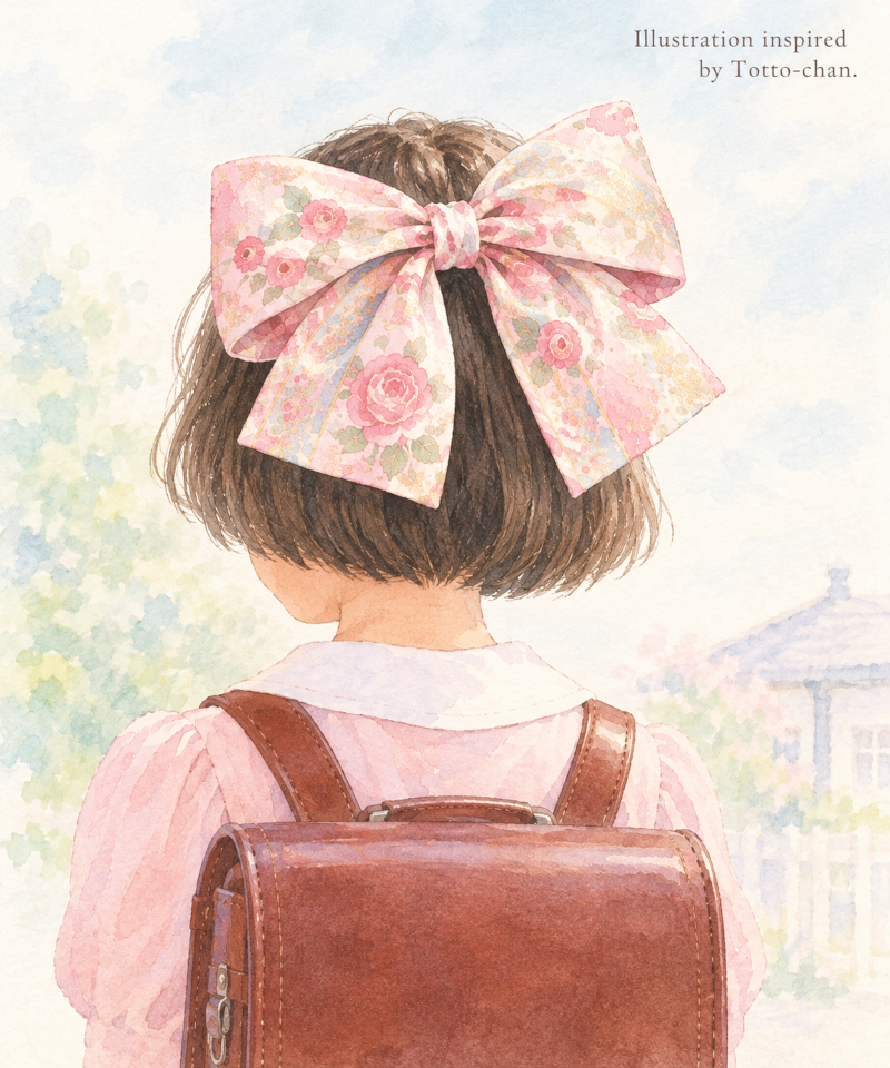 Illustration inspired by Totto-chan.